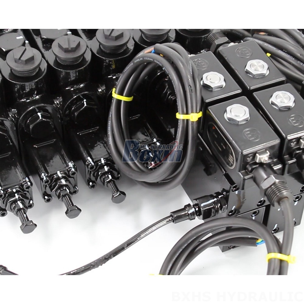 Reliable DCV150-10-NPT 10 Spool Sectional Valve for Industrial Use detail image